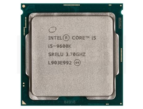 Intel Processador -Core i5-9600K (Socket LGA1151 - Hexa-Core - 3.7 GHz)