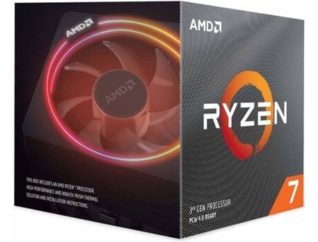 AMD Processador Ryzen 7 3800X (Socket AM4 - Octa-Core - 3.9 GHz)