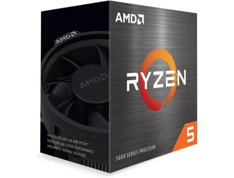 AMD Processador Ryzen 5 5600X Box (Socket AM4 - Hexa-Core - 3.7 GHz)
