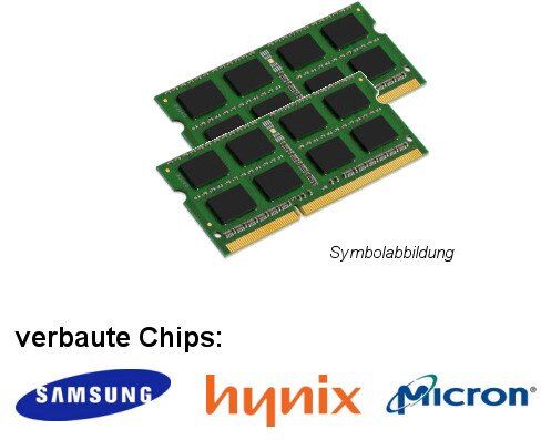 SIQ_TOS0124k2 4 GB Dual Channel Kit (2 x 2 GB) för Toshiba Satellite P500 (Intel Core 2 Duo) DDR2 (PC2 6400S) SO DIMM-arbetsminne