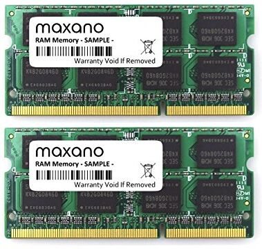 MX.R04S10K/I0005 8 GB Dual Channel Kit (2 x 4 GB) för Apple MacBook Intel Core 2 Duo (slutet 2008 – tidig/sent 2009) DDR3 1066 MHz (PC3-8500S) SO DIMM-arbetsminne RAM-minne