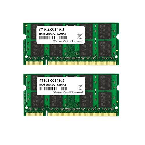 MX.R02S06K/I0012 4 GB Dual Channel Kit (2 x 2 GB) för Apple MacBook Intel Core 2 Duo (tidig 2008) DDR2 667 MHz (PC2-5300S) SO DIMM-arbetsminne RAM-minne