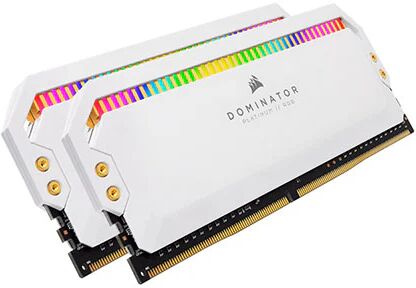 Corsair Rgb White Heatspreaders Desktop Pc Gaming Memory