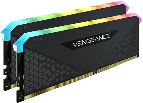 Corsair Vengeance Rgb Rs Black Heatspreader Desktop Gaming Memory