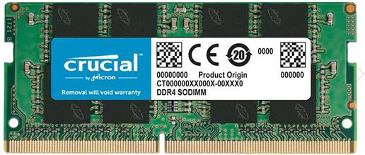 Crucial 16Gb Ddr4 Sodimm 3200Mhz Cl22 Notebook Laptop Memory Ram