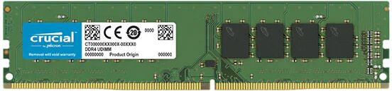 Crucial 16Gb Ddr4 Udimm 3200Mhz Cl22 Desktop Pc Memory Ram