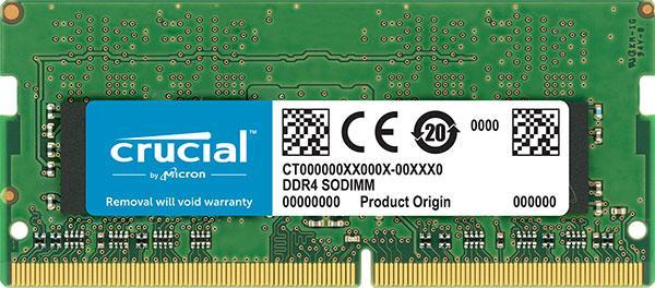 Crucial 4GB (1x4GB) DDR4 2400MHz SODIMM CL17