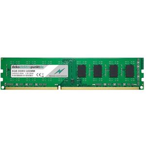 dekoelektropunktde Mémoire RAM 8 Go compatible avec HP-Compaq Pavilion p6-2104sh (DDR3-10600 Non ECC) UDIMM PC3