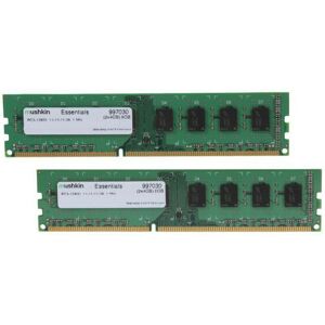 Mushkin - Essentials - DDR3 - 8 gb : 2 x 4 gb - dimm 240-PIN - 1600 MHz / PC3-12800 - CL11 - 1.35 v - ungepuffert - nicht-ECC (997030)