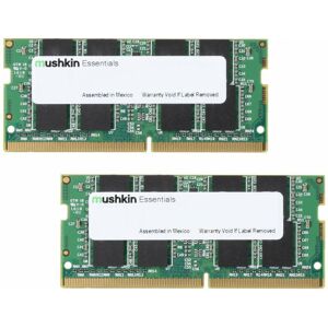 mushkin Mushkin Essentials - DDR4 - 16 GB: 2 x 8 GB - SO DIMM 260-PIN - 2400 MHz / PC4-19200 - CL17 - 1.2 V - ungepuffert - nicht-ECC (MES4S240HF8GX2)