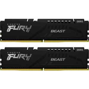 16GB (2x8GB) KINGSTON FURY Beast Black DDR5-5600 CL40 RAM Gaming Arbeitssp. Kit