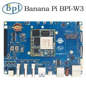 Banana Pi Bpi-W3 Rockchip Rk3588 Quad Core A76 + Quad Core A55 Lpddr4 8g Ram 32g Emmc 2,5 Gbit/s Ethernet Single Board Computer