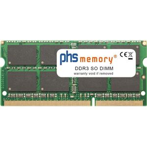 PHS-memory PHS-minne 8GB RAM lämplig för Toshiba Portege Z930-172 DDR3 SO DIMM 1600MHz PC3L-12800S