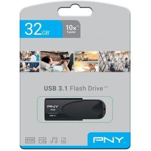 PNY Usb 3.1 Attache 4 - 32gb, Sort