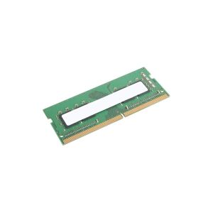 Lenovo - DDR4 - modul - 32 GB - SO DIMM 260-PIN - 3200 MHz / PC4-25600 - 1.2 V - ikke bufferet - ikke-ECC - CRU - grøn - for ThinkCentre M70a  M70q  M80q  M90a  M90q  ThinkPad E14 Gen 2  E15 Gen 2  L14 Gen 1  L15 Gen 1  P1 (3rd Gen)  P14s Gen 1  P15 Gen 1