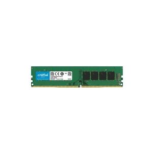 Crucial - DDR4 - modul - 8 GB - DIMM 288-PIN - 3200 MHz / PC4-25600 - CL22 - 1.2 V - ikke bufferet - ikke-ECC