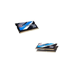 G.Skill Ripjaws - DDR4 - sæt - 32 GB: 2 x 16 GB - SO DIMM 260-PIN - 3200 MHz / PC4-25600 - CL18 - 1.2 V - ikke bufferet - ikke-ECC