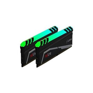 Mushkin Enhanced Mushkin Redline Lumina - DDR4 - sæt - 16 GB: 2 x 8 GB - DIMM 288-PIN - 4133 MHz / PC4-33000 - CL19 - 1.4 V - ikke bufferet - ikke-ECC