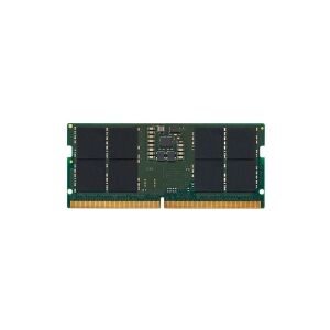 Kingston Technology Kingston ValueRAM - DDR5 - modul - 16 GB - SO DIMM 262-PIN - 4800 MHz / PC5-38400 - CL40 - 1.1 V - ikke bufferet - on-die ECC - for Intel Next Unit of Computing 13 Extreme Kit - NUC13RNGi9