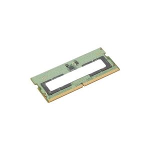 Lenovo ThinkPad - DDR5 - modul - 8 GB - SO DIMM 262-PIN - 4800 MHz / PC5-38400 - Campus - grøn - for ThinkPad T15p Gen 3 21DA, 21DB