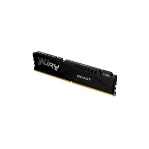 Kingston Technology Kingston FURY Beast - DDR5 - modul - 32 GB - DIMM 288-PIN - 5600 MHz / PC5-44800 - CL40 - 1.25 V - ikke bufferet - on-die ECC