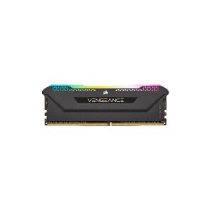 Corsair Microsystems CORSAIR Vengeance RGB PRO SL - DDR4 - sæt - 64 GB: 2 x 32 GB - DIMM 288-PIN - 3600 MHz / PC4-28800 - CL18 - 1.35 V - ikke bufferet - ikke-ECC - sort