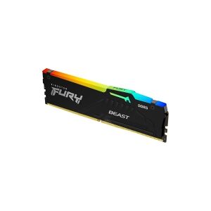 Kingston Technology Kingston FURY Beast RGB - DDR5 - sæt - 64 GB: 2 x 32 GB - DIMM 288-PIN - 6000 MHz / PC5-48000 - CL36 - 1.35 V - ikke bufferet - on-die ECC - sort