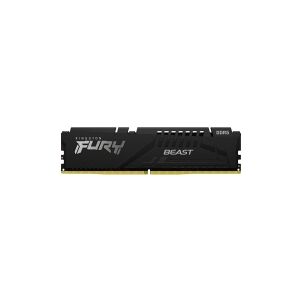 Kingston Technology Kingston FURY Beast - DDR5 - modul - 32 GB - DIMM 288-PIN - 6000 MHz / PC5-48000 - CL36 - 1.35 V - ikke bufferet - on-die ECC - sort