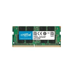 Crucial - DDR4 - modul - 8 GB - SO DIMM 260-PIN - 3200 MHz / PC4-25600 - CL22 - ikke bufferet - ikke-ECC