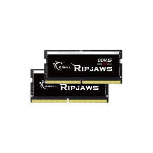 G.Skill Ripjaws - DDR5 - sæt - 64 GB: 2 x 32 GB - SO DIMM 262-PIN - 4800 MHz / PC5-38400 - CL40 - 1.1 V - ikke bufferet