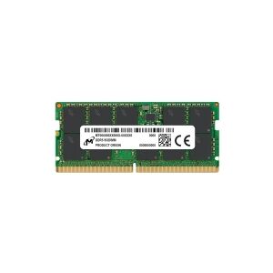 Crucial Micron - DDR5 - modul - 32 GB - SO DIMM 262-PIN - 4800 MHz / PC5-38400 - CL40 - 1.1 V - ikke bufferet - ECC