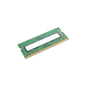 Lenovo - DDR4 - modul - 16 GB - SO DIMM 260-PIN - 3200 MHz / PC4-25600 - ikke bufferet - ikke-ECC - Campus - for K14 Gen 1  ThinkBook 14 G5 IRL  ThinkCentre M90q Gen 2  ThinkPad E14 Gen 3  E14 Gen 5