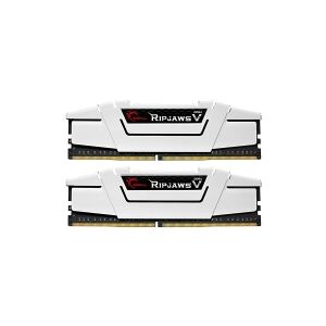 G.Skill Ripjaws V - DDR4 - sæt - 32 GB: 2 x 16 GB - DIMM 288-PIN - 3600 MHz / PC4-28800 - CL18 - 1.35 V - ikke bufferet - ikke-ECC