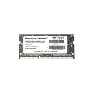 Patriot Memory for Ultrabook - DDR3L - modul - 8 GB - SO DIMM 204-PIN - 1600 MHz / PC3-12800 - CL11 - 1.35 V - ikke bufferet - ikke-ECC