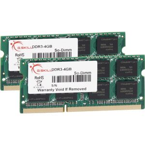 G.Skill 8GB DDR3-1066 SQ RAM-modul 1066 Mhz, Hukommelse