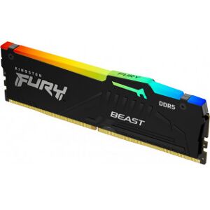 Kingston Fury Beast Ddr5 Rgb 5200 Mhz Cl40 8 Gt -Hukommelsesmodul