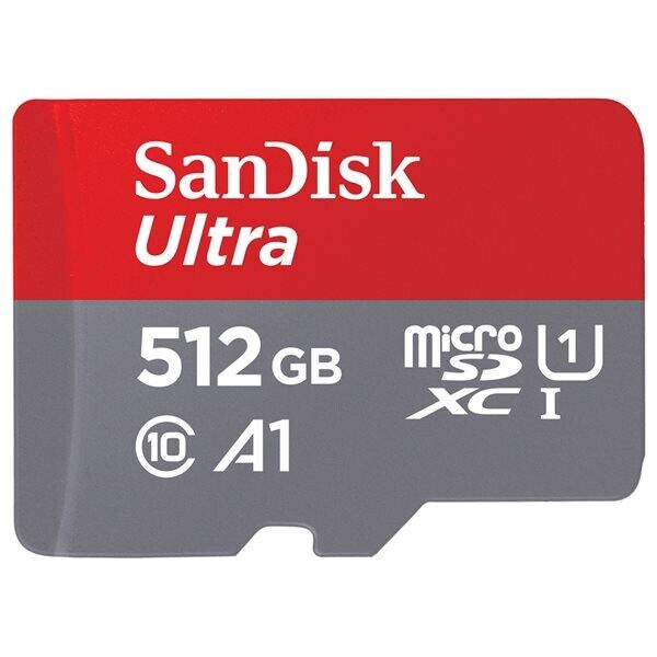 SanDisk Ultra MicroSDXC Class 10 UHS-I U1 A1 100MB/s 512GB