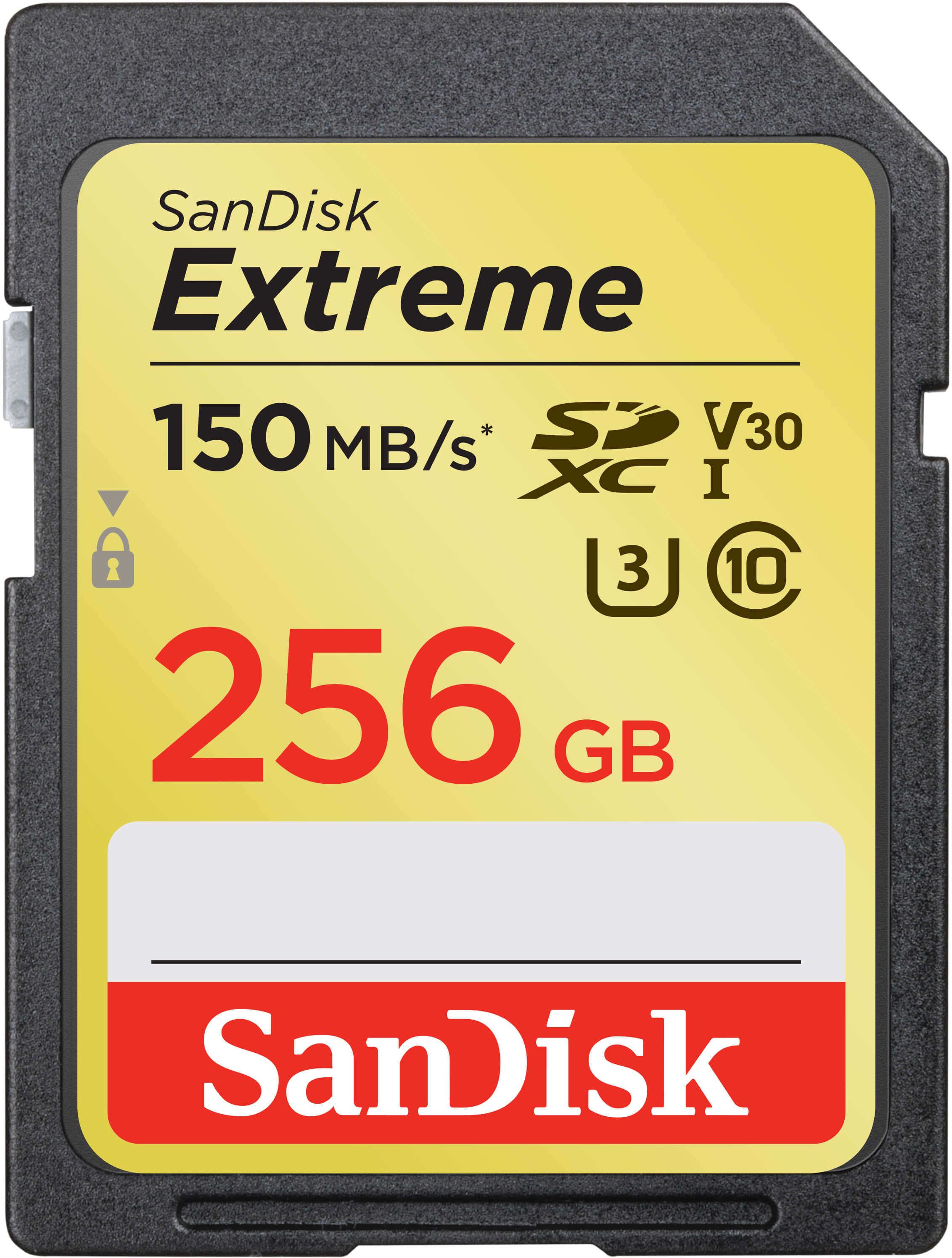 SanDisk Extreme Uhs-I Sdxc U3 Kort - 256 Gb - Class 10