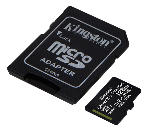 Kingston Canvas Select Plus Micro Sdxc - 128 Gb - Class 10