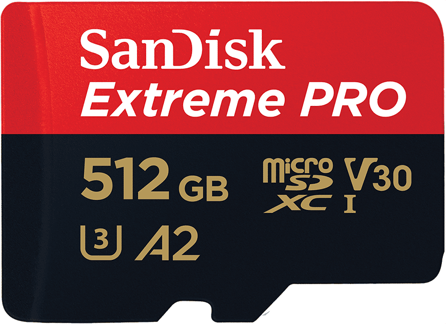 SanDisk Extreme Pro Micro Sdxc - 512 Gb - Uhs-I A2 - Class 10