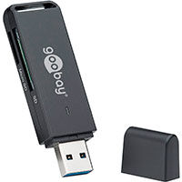 Kortlæser USB 3.0 - Kompakt (Goobay)
