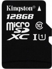 Kingston Micro SDXC 128GB -muistikortti Class 10 UHS-I