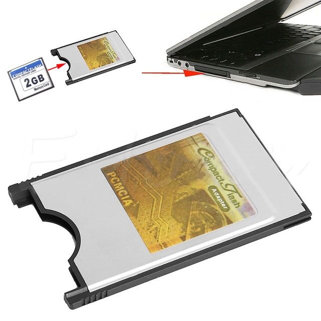 PCMCIA Compact Flash -kortti adapteri