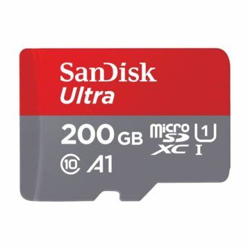 SanDisk MicroSDXC Ultra 200GB 100MB/s, A1