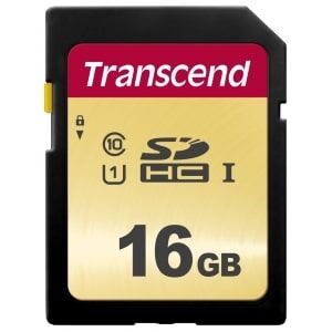 Transcend 500S 16GB SDHC U1 (R95 W25 MB/s)