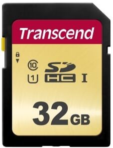 Transcend 500S 32GB SDHC U1 (R95 W25 MB/s)