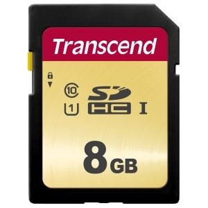 Transcend 500S 8GB SDHC U1 MLC