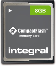 Integral 8GB CompactFlash