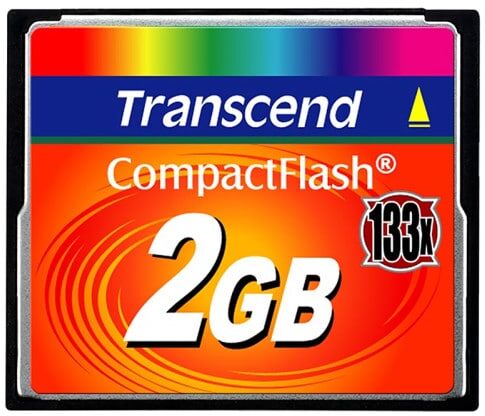 Transcend 2GB CompactFlash 133x