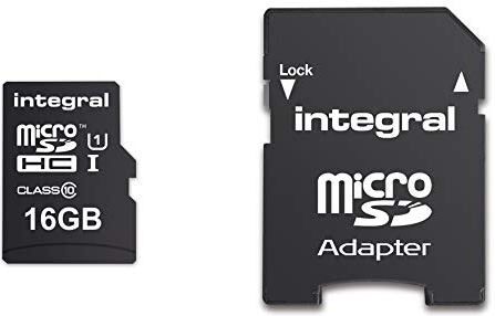 Integral uPro 16GB microSDHC class10 UHS-I 90MB/s